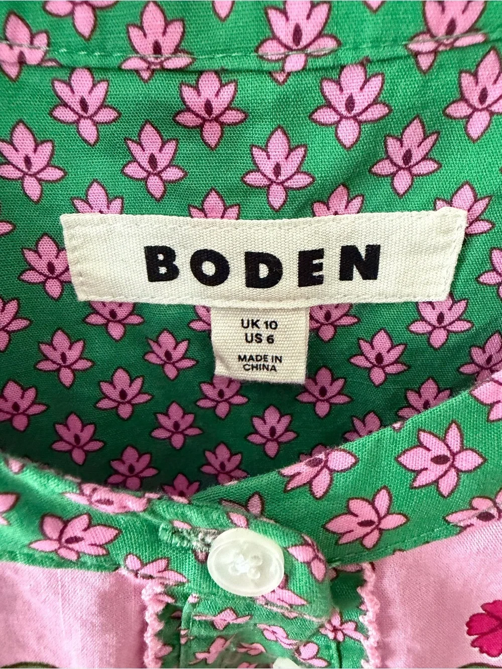 Boden bright floral